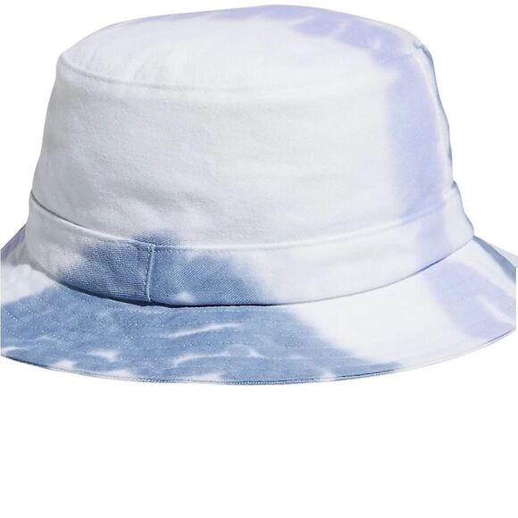 Women\'s Adidas Color Wash tie-dyed bucket hat in blue and purple OS main image 5